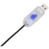 vidaXL Božićna svjetla Silueta zvijezde 115 LED dioda toplo bijela | shoptok.hr