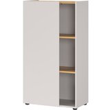 Germania Bijela biblioteka u dekoru hrasta 61x110x34 cm Adrano – | shoptok.hr