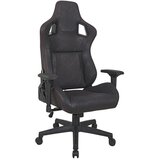 Venda GAMING STOL umetna masa, tekstil črna | Shoptok.si