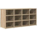 vidaXL Omara za čevlje Sonoma hrast 103 x 30 x 51 cm Konstruiran les, (5000161774) | Shoptok.si