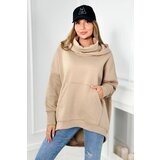 Kesi Oversize insulated sweatshirt light beige | Shoptok.si