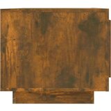  Klubska mizica dimljeni hrast 102x50x45 cm konstruiran les, (20714262) | Shoptok.si