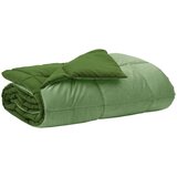 Puni Polna celoletna prevleka Zelena 155 x 200 cm Mikrovlakna, (5000284586) | Shoptok.si