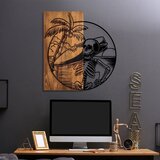 Wallity Zidna dekoracija Skeletor, 53 x 57 cm, Smeđa | ePonuda.com