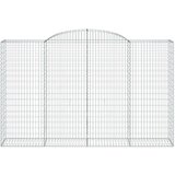  Lučne gabionske košare 6 kom 300x50x180/200cm pocinčano željezo | shoptok.hr
