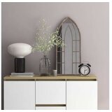  Ogledalo boja pijeska 70 x 30 cm željezno za unutarnju upotrebu | shoptok.hr