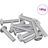  Vijak za zaključavanje Jednobojno 2647 pcs Srebrno Čelik | shoptok.hr