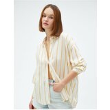 Koton Shirt - Yellow - Oversize Cene