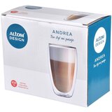 Altom design Termo Čaše za Kavu i Pića Andrea 450 ml - Set od 2 Čaše | shoptok.hr