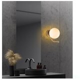 Opviq Zidna lampa Faruk-13726, 15x22x23cm, IP20, Zlatno-bijela boja | Eponuda.ba