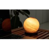Gingko LED stolna lampa u tamnoj prirodnoj boji sa staklenim sjenilom (visina 13 cm) Sand Storm – | shoptok.hr