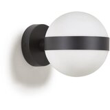 Kave Home Crna zidna lampa ø 15 cm Anasol - Cijene