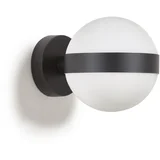 Kave Home Crna zidna lampa ø 15 cm Anasol -