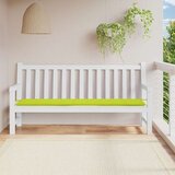  Jastuk za vrtnu klupu jarkozeleni 200x50x4 cm od tkanine Oxford | shoptok.hr