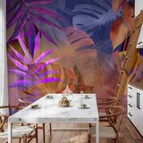  Foto tapeta - Vigorous Leaves - Third Variant 500x350 | shoptok.hr
