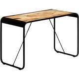  Blagovaonski stol od masivnog grubog drva manga 118x60x76 cm | shoptok.hr