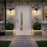  Vrtna posuda za sadnju s LED svjetlom 2 kom. Srebrna - Pocinčani čelik 50 x 60 x 48 cm 2 | shoptok.hr
