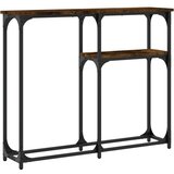 Konzolni stol boja hrasta 90 x 22,5 x 75 cm konstruirano drvo | Eponuda.com