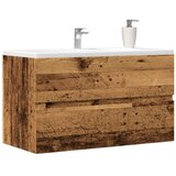  Kupaonski viseći ormarić boja starog drva 80x38,5x45 cm drveni | shoptok.hr
