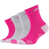 Skechers 4PPK Wm Mesh Ventilation Glow Socks Ružičasta Cijene