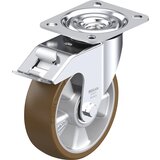 Blickle Vrtljivo kolo iz jeklene pločevine L-ALB-FI, kolo Ø x širina 125 x 40 mm, nosilnost 250 kg | Shoptok.si