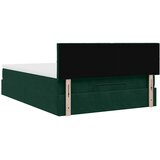  Otomanski krevet s madracem&LED tamnozeleni 140x200cm baršun | shoptok.hr