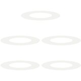  Pogodno za ravne drvene prstenove 5 pcs Bijelo Ø40 / 70 cm Čelik | shoptok.hr