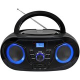 Silva Schneider MPC 25.4 USB crno PLL in prenosno radio/CD predvajalnik/USB MP3 FM-PLL, CD-R, CD-RW, USB | Shoptok.si