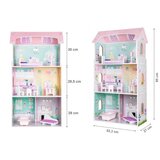 ECO TOYS drvena kućica za lutke Blueberry Residence | ePonuda.com