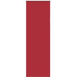 Rolo zavjesa za zamračivanje crvena 70x230 cm Širina tkanine 65,7 cm Poliester | Shoptok.si
