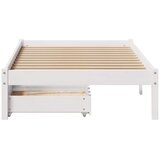  Okvir kreveta bez madraca bijeli 75 x 190 cm masivna borovina | shoptok.hr