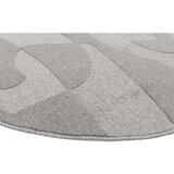 Agnella Sivi vunen okrugao tepih ø 120 cm Morphic Botanica – | shoptok.hr