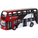  Autobus na kat na daljinsko upravljanje Double Decker - crveno/crni | Shoptok.si