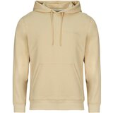 Calvin Klein Jeans Puloverji INSTITUTIONAL HOODIE Bež Cene
