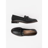Sergio Leone Black loafers with a leather insole by | Shoptok.si