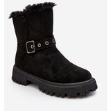 Kesi Women's Zipper Fur Ankle Boots - Black Morcos Cene