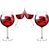 Altom design Diamond XXL Čaše za Crno Vino 720 ml - Elegancija i Stil | shoptok.hr