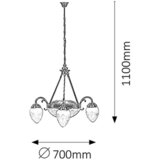  Annabella E14 3x40W + E27 2x60W | shoptok.hr
