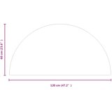 Staklena ploča za kamin *Transparent*an 1200 x 600 mm Stakl | Eponuda.com