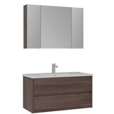 Hanah home Kupatilski ormarić sa umivaonikom i ogledalom (2 komada) Side 100 v3 634 | Eponuda.com