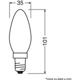  LED sijalica B75 2700K 7W E14 OSRAM | Eponuda.com