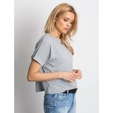 BASIC Feel Good T-shirt-RV-TS-4841.43P-grey | Shoptok.si