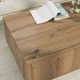 Klubska miza Umetni hrast 95 x 55 x 31 cm Konstruiran les, (5000121501) | Shoptok.si
