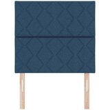  LED glava kreveta Plava 90 cm tkanina | shoptok.hr