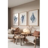 WALLXPERT Č-300838 - 3040 multikolor set dekorativnih slika (3 komada) | Eponuda.com