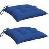 Jastuci za stolice 2 kom plavi 40 x 40 x 7 cm od tkanine Oxford | shoptok.hr