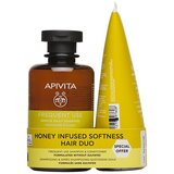 Apivita promo set šampon za svakodnevno pranje kose sa kamilicom i medom 250ml + regenerator za hidrataciju 150ml cene