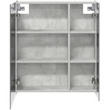  Kupaonski ormar s ogledalom Betonski sivi 63,5 x 15,5 x 70 cm | shoptok.hr