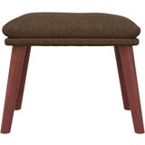  Stolček za noge rjav 45x29,5x35 cm blago, (20818622) | Shoptok.si