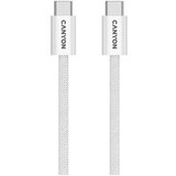 Canyon cable OnWire 60MG C-C 60W Magnet Braided 1m White Cijene